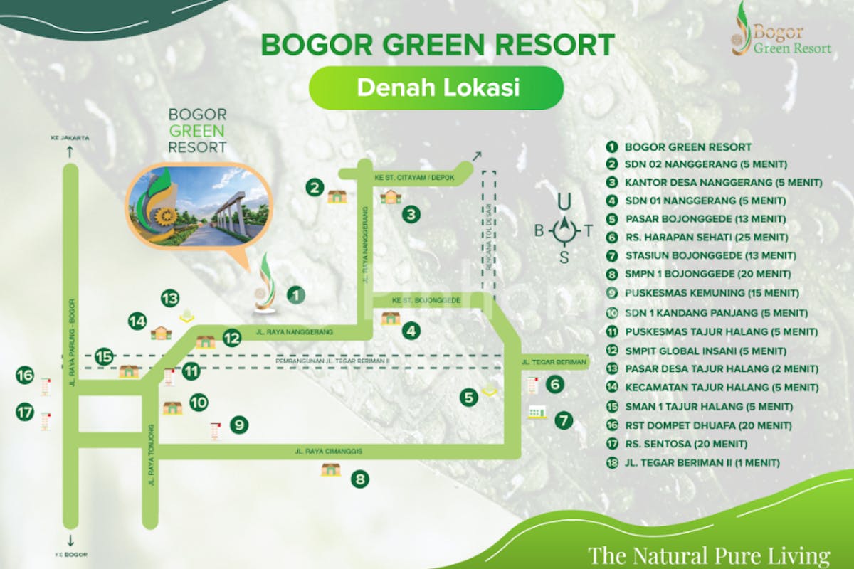 similar property bogor green resort - 5