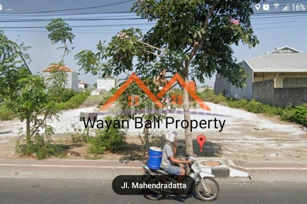 dijual tanah residensial lokasi strategis di jalan mahendradatta - 1
