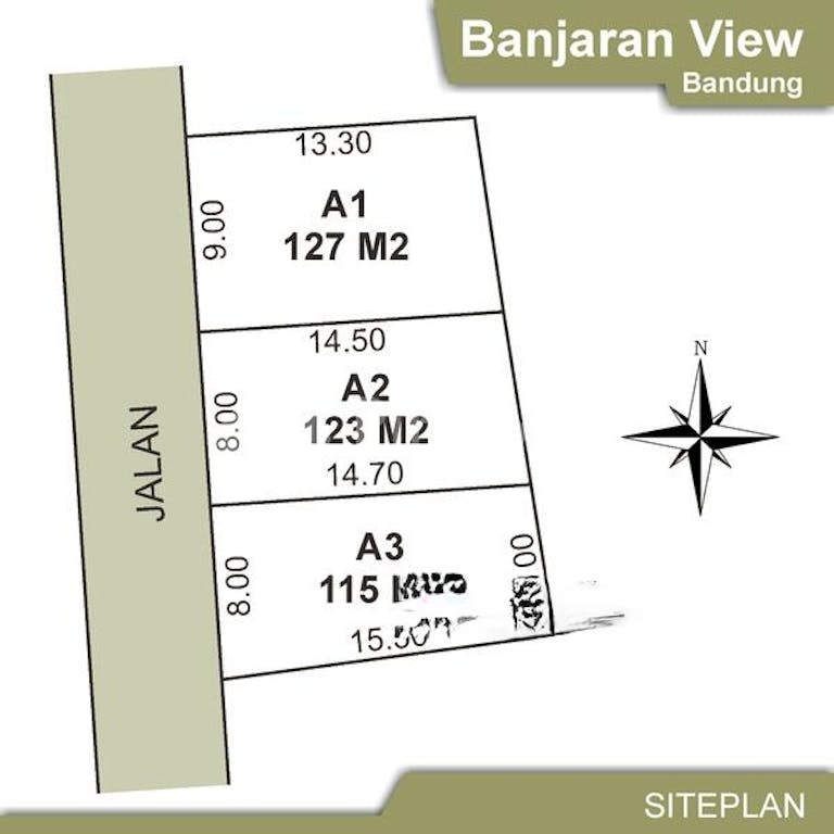 Dijual Tanah Residensial Lokasi Strategis di Jalan Raya Banjaran, Banjaran - Gambar 2