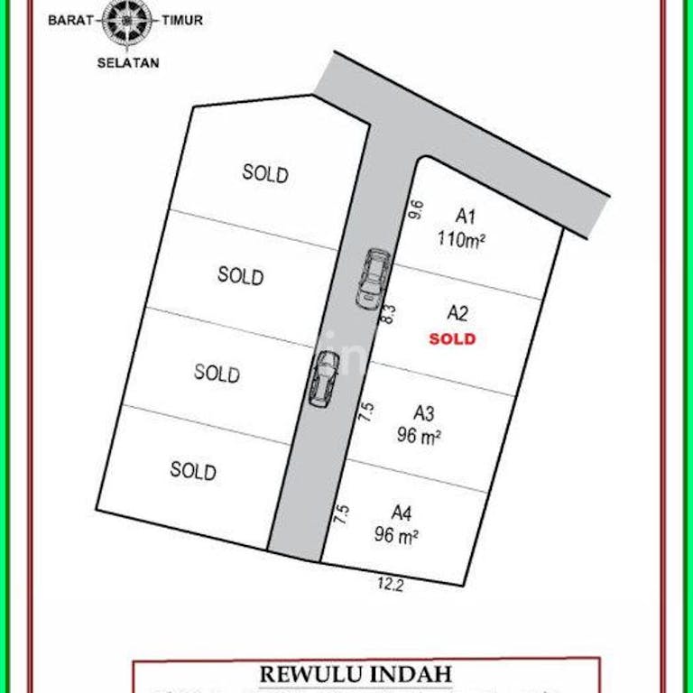 Dijual Tanah Residensial Harga Terbaik di Jalan Wates KM 8, Rewulu Sedayu Bantul - Gambar 5
