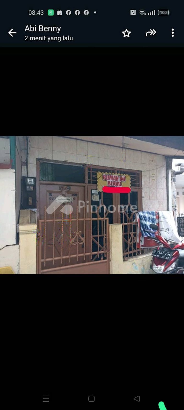 dijual rumah mungil 2 lantai di jakarta pusat di johar baru - 1