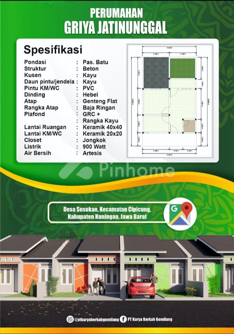 dijual rumah promo booking hanya 499 ribu di griya jatinunggal - 6