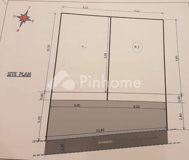 dijual ruko 2 unit siap 3 lantai di moch toha bandung - 2