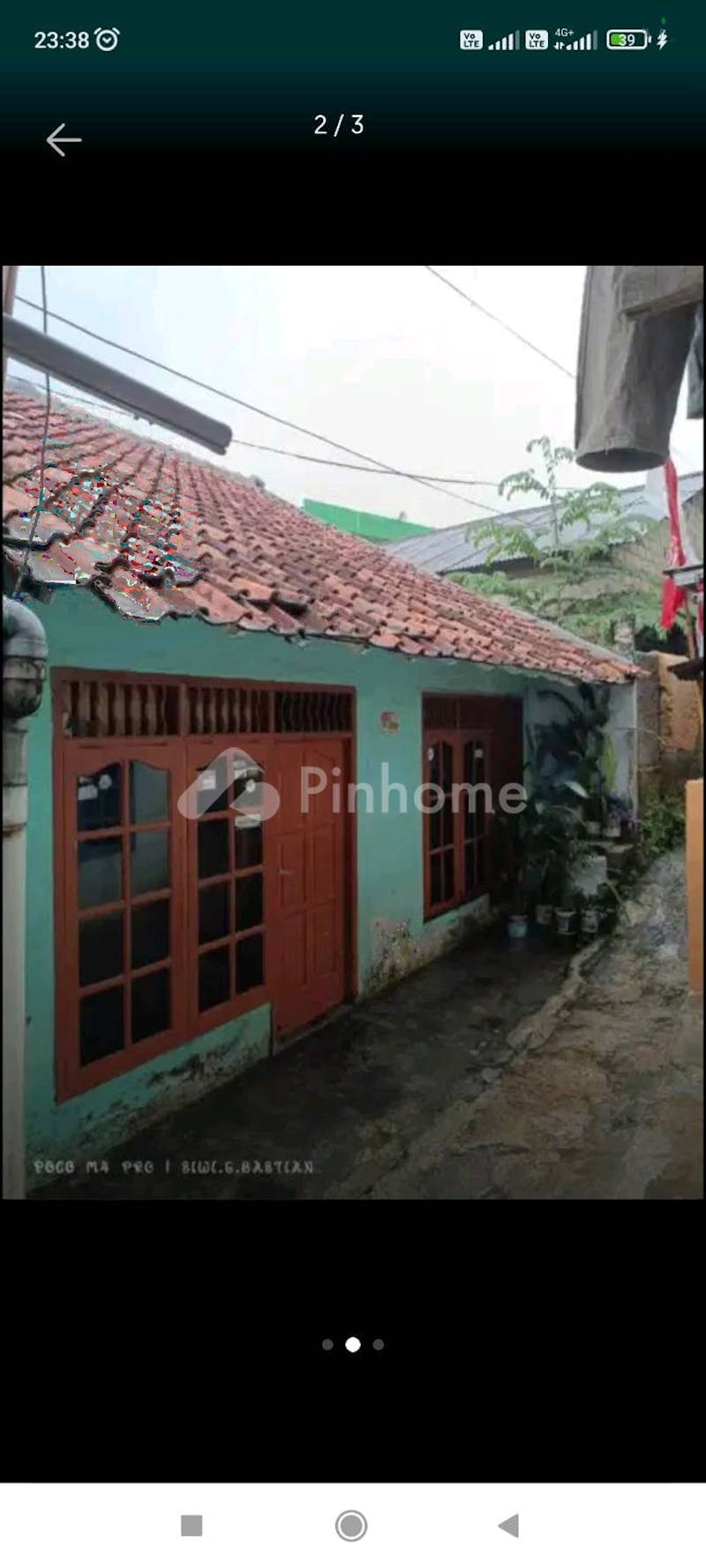 dijual rumah bisa di kontrakan lokasi strategis di cibinong di jl  al nur belakang asuransi bumi putra - 2