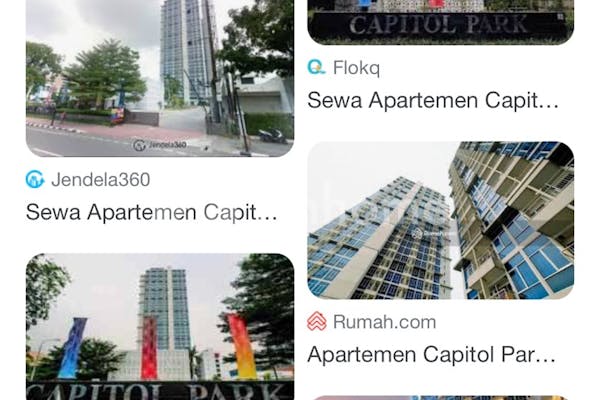 dijual apartemen lokasi strategis dekat rs uni di capitol park apartement