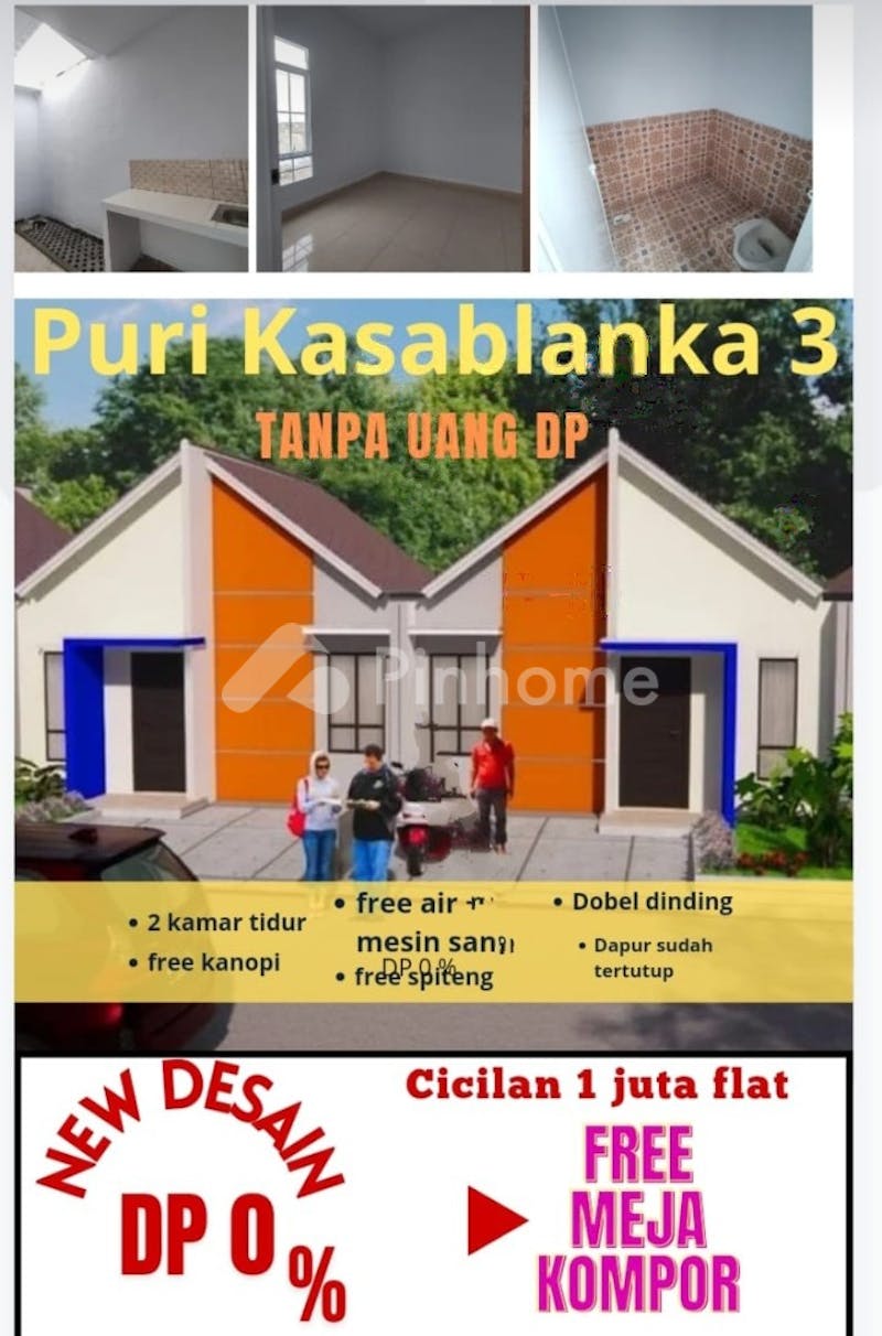 dijual rumah subsidi termurah di bekasi di perumahan subsidi puri kasablanka 3 - 1