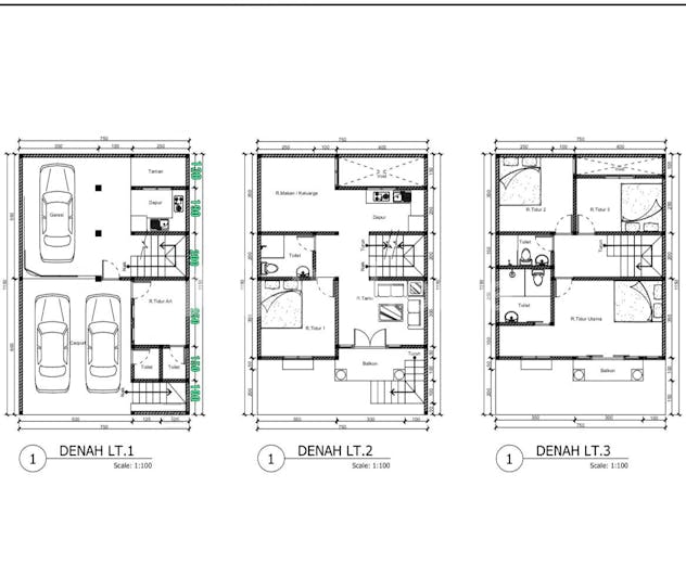 dijual rumah 5kt 130m2 di jagakarsa - 3