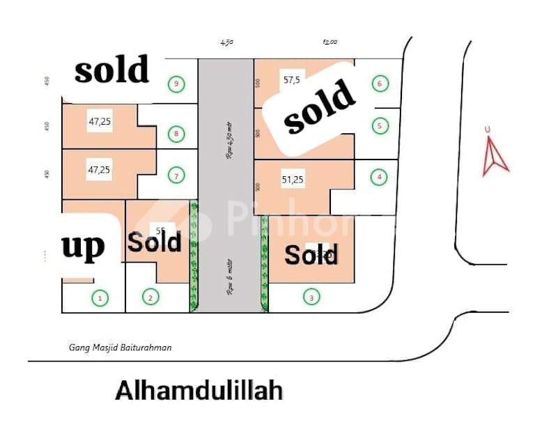 dijual rumah scandinavian kpr pribadi tanpa bunga di karang tengah pondok bahar kota tanggerang - 8