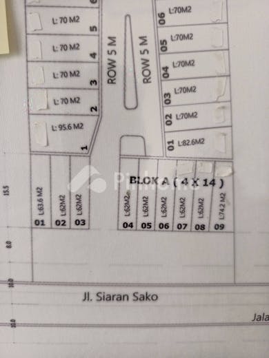 dijual ruko 140m2 di sako - 3