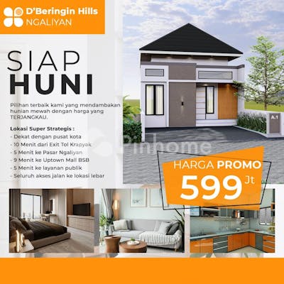 dijual rumah cluster jl super lebar harga terjankau di jl ngaliyan bringin - 4