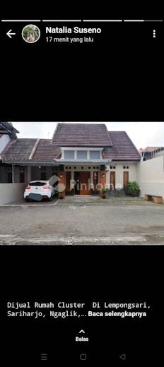 dijual rumah lokasi strategis di jl lempongsari palagan - 1