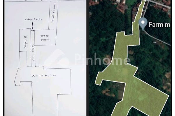 dijual tanah residensial zona pp1  cocok untuk rss di jalan raya hambaro lewiliang bogor - 4