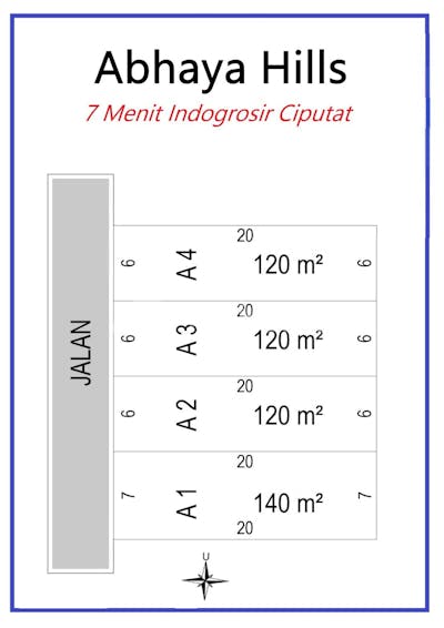 dijual tanah komersial depok  14 menit tol pamulang  harga murah di sawangan - 5