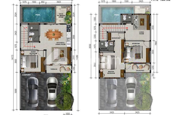 dijual rumah one gate system include pajak murah hrg 1 m an di jalan by pass gatot subroto timur - 20