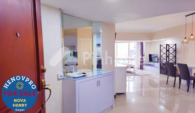 dijual apartemen 2 1br city view tersewa di taman anggrek condominium - 3