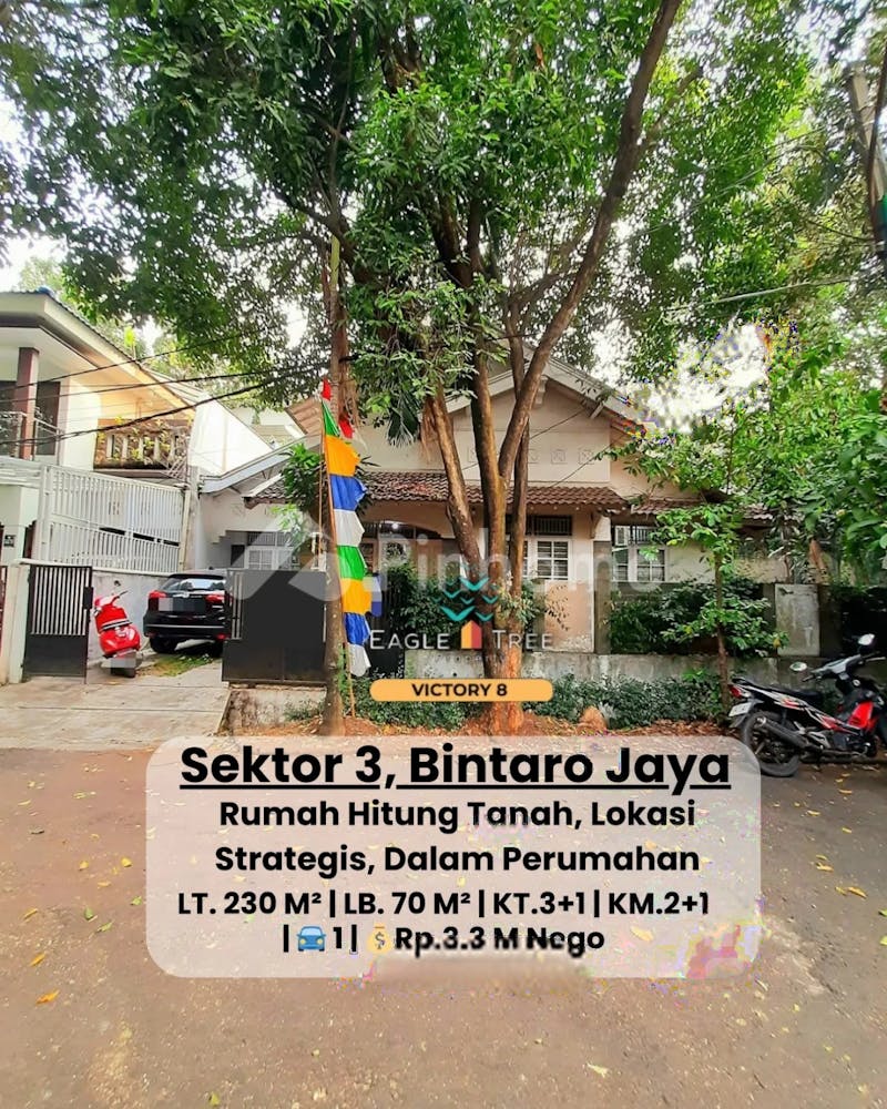 dijual rumah sektor 3 di jl  camar - 1