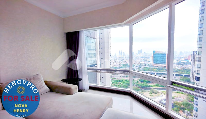 dijual apartemen 2 1br city view tersewa di taman anggrek condominium - 11