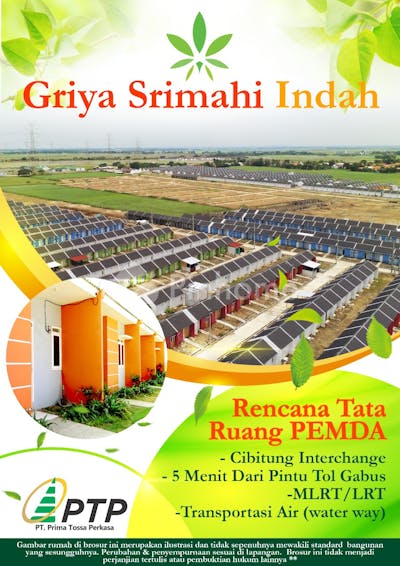 dijual rumah subsidi ready stock dekat tol di griya srimahi indah - 2