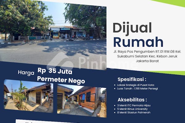 dijual rumah lokasi strategis di jl  raya pos pengumben - 5