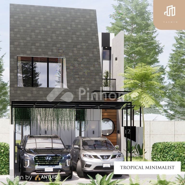 dijual rumah rby yasmin  2 lantai dekat tol kota bogor barat di rumah rby yasmin  baru 2 lantai harga murah mewah minimalis dekat toll  kota bogor barat jual dijual - 7