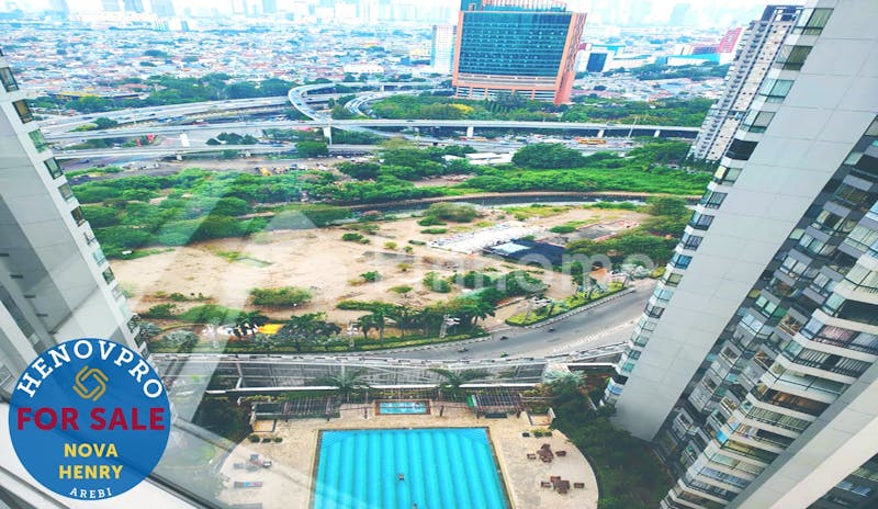 dijual apartemen 2 1br city view tersewa di taman anggrek condominium - 12