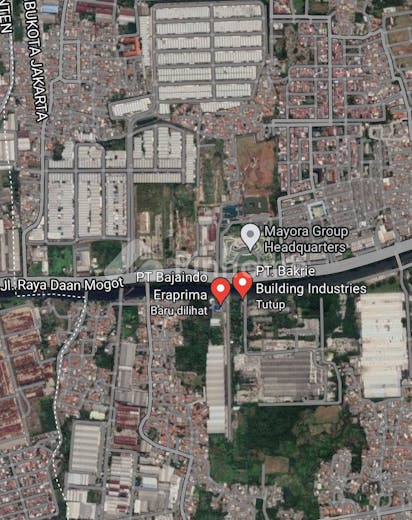 dijual tanah komersial 15 3ha harga 2 3trilliun nepis di daan mogot raya km 17 - 4