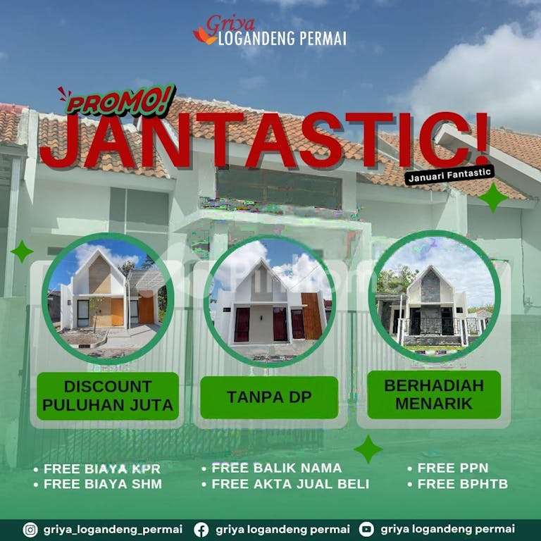 dijual rumah 2kt 75m2 di jl  siyono siraman  siyono kidul  logandeng - 5