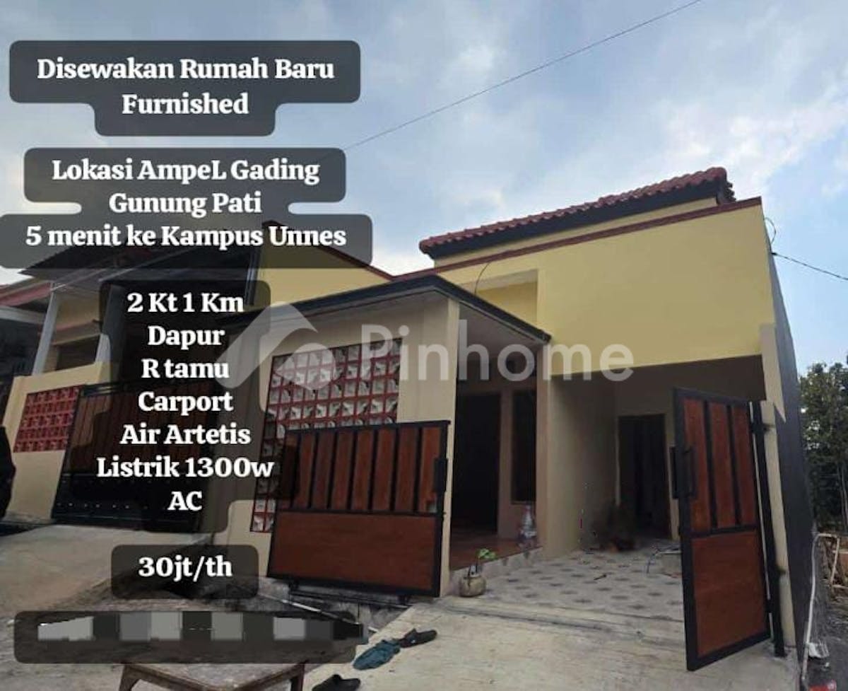 disewakan rumah 2kt 120m2 di jl ampelgading