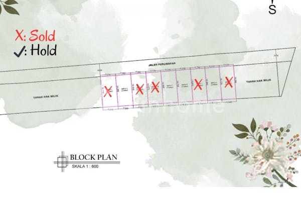 dijual rumah one gate system include pajak murah hrg 1 m an di jalan by pass gatot subroto timur - 21