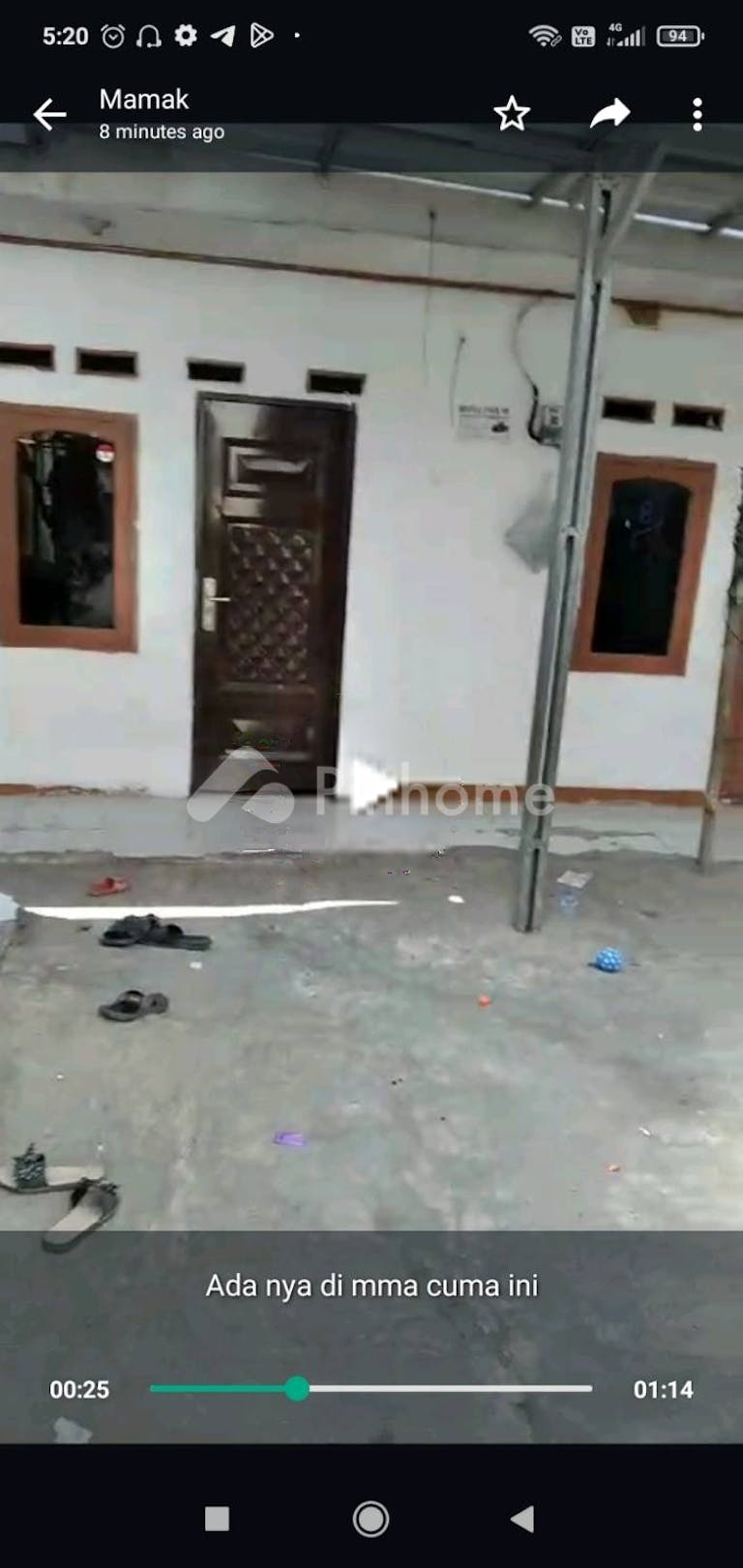 disewakan rumah kontrakan 3 petak di jl mangkunegara kp rawa lintah  cikarang - 4