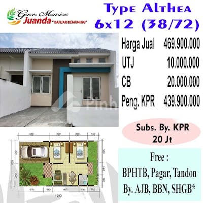 dijual rumah green mansion juanda di banjarkemuning  banjar kemuning - 7