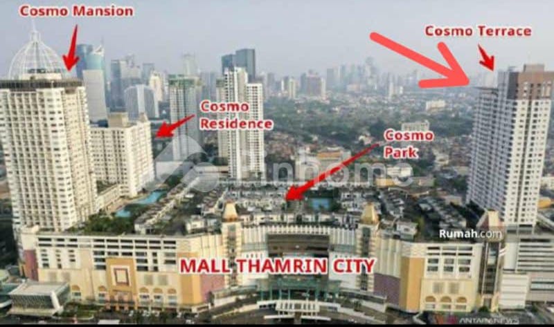 dijual apartemen cosmo terrace thamrin city di tanah abang - 3