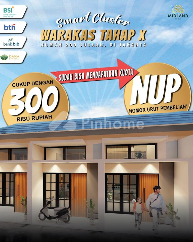 dijual rumah 200 jutaan di jakut harga perdana jgn lolos di warakas - 1