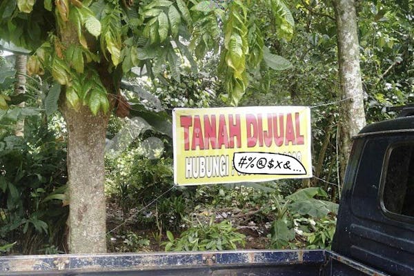 dijual tanah residensial 1600m2 di jalan sapta marga bukit sangkal palembang - 3